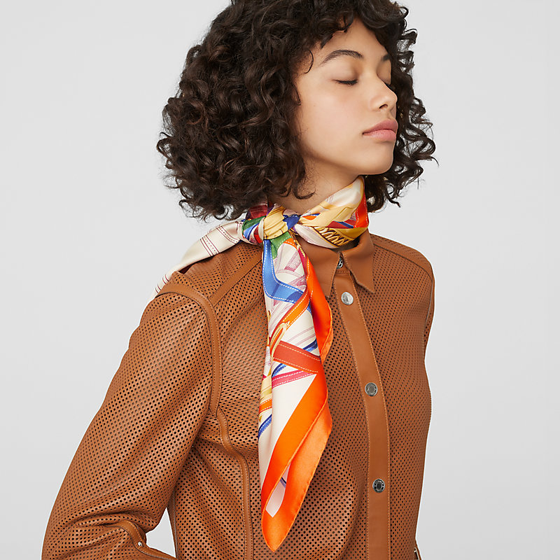 Cavalcadour Voltigeur scarf 90 | Hermès Australia
